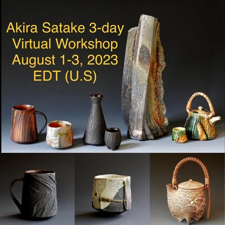AKIRA SATAKE A 3-DAY VIRTUAL WORKSHOP, August 1-3, 2023, 2-5PM